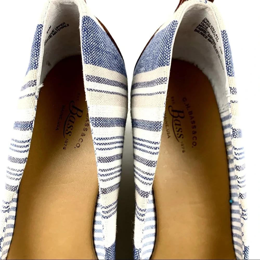 GH Bass Kaitlyn Wedge Espadrille Pumps Size 6.5